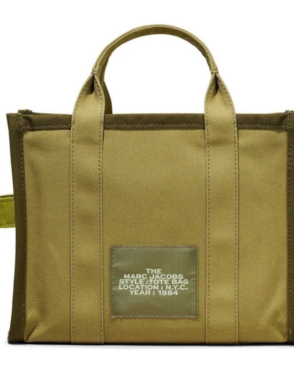 Marc Jacobs Canvas The ToteBag Medium in Tan - Picture 11 of 11